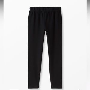 Hanna Andersson Classic leggings in black size 8/130cm